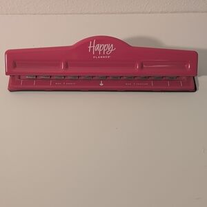 Pink Happy Planner Hole Punch